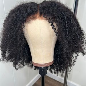 13x4 kinky curly 4c edge frontal